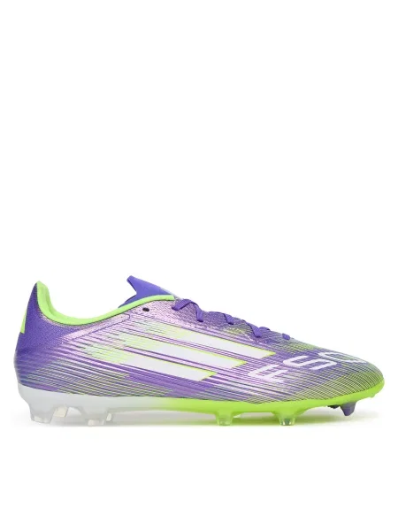Boty na fotball adidas League Firm/Multi-Ground Boots Fialová bílé