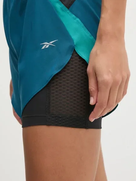 Шорти для бігу Reebok візерунок висока посадка