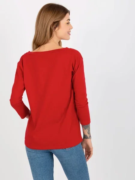 Bluză Fashionhunters roșu
