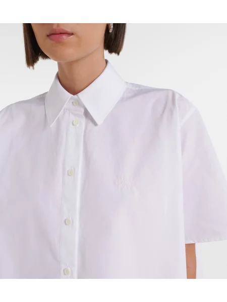 Cămașă Loewe din poplin alb