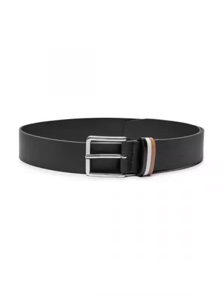 BOSS BLACK De piele negru