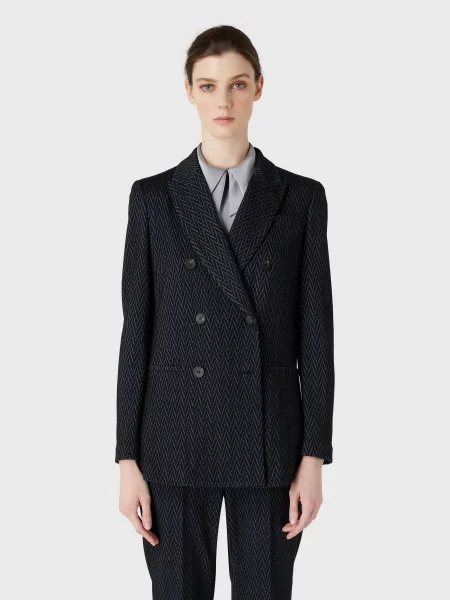 Emporio Armani Блейзер синій