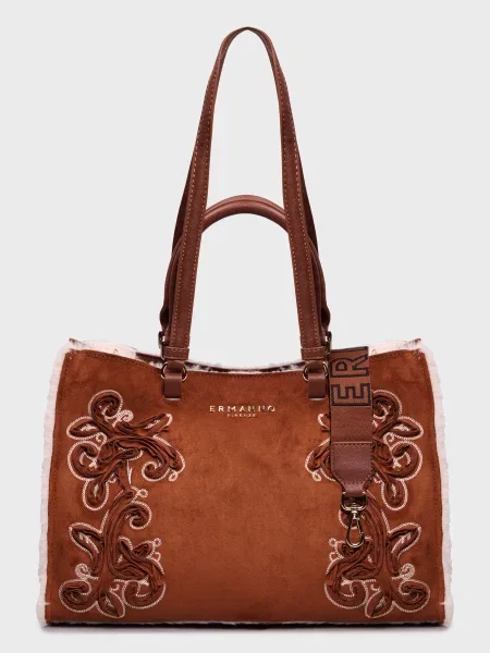 Сумка Ermanno Scervino коричнева