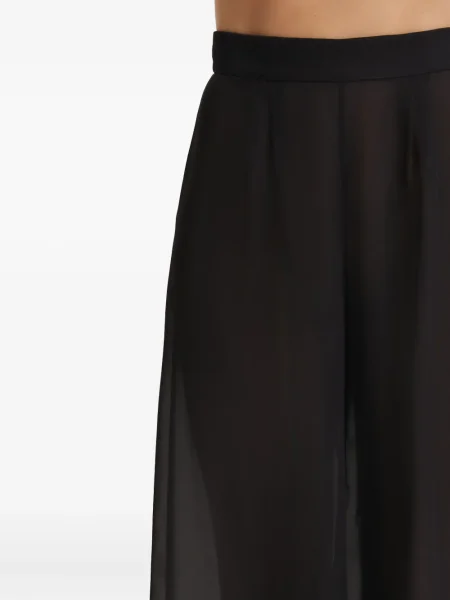 Pantaloni Il Volo transparente negru