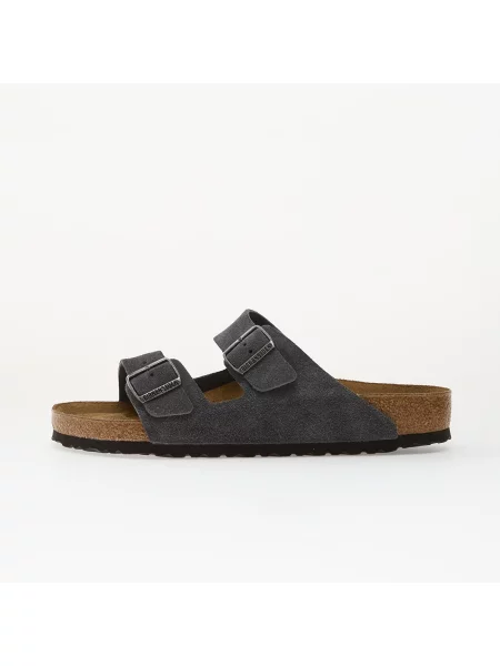 Trampki Birkenstock Arizona Suede Leather Unisex Charcoal EUR 43 szare