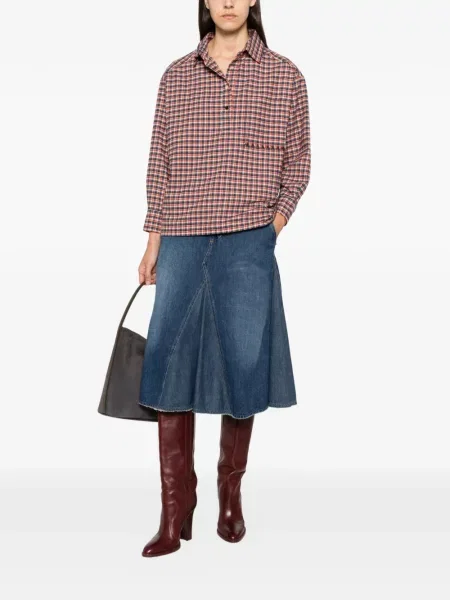 Kockás ing A.shirt Milano piros
