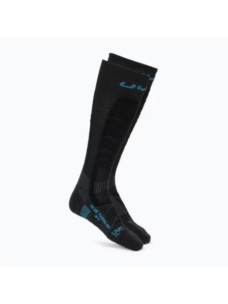 Skarpety narciarskie UYN Ski Touring One Bio black/blue czarne