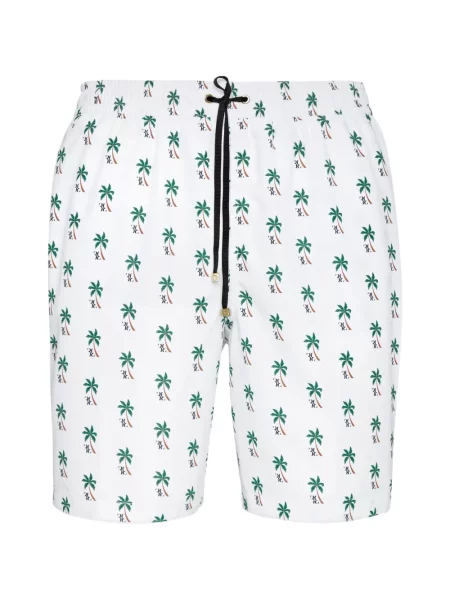 Slip de baie Billionaire cu imagine alb