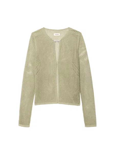 Kardigan Zadig & Voltaire zielony