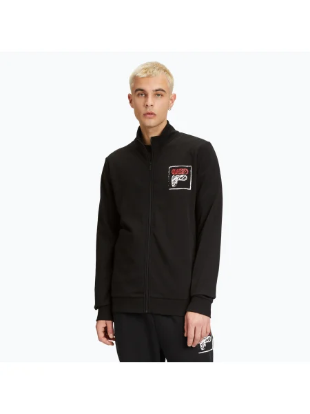 Мъжки суитшърт Luton Track на FILA черен