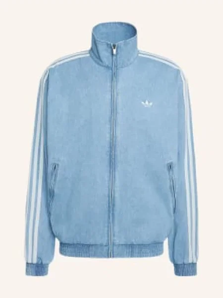 Adidas Originals Kurtka Dżinsowa blau biała