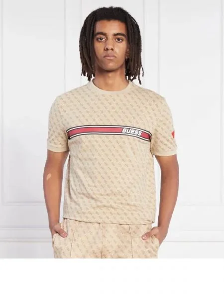 GUESS ACTIVE Tricou Jamey bej