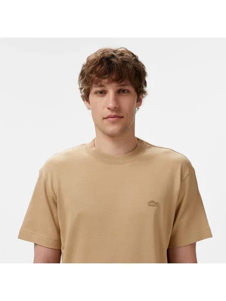 Футболка Lacoste бежевая