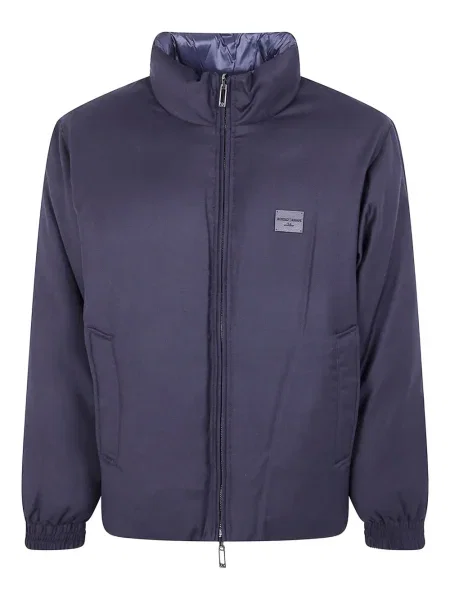 Geacă Emporio Armani albastru