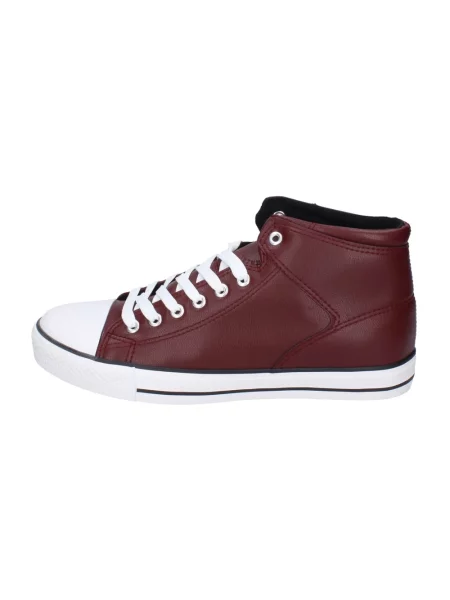 Sneakersy Kazar Studio ze skóry ekologicznej czerwone