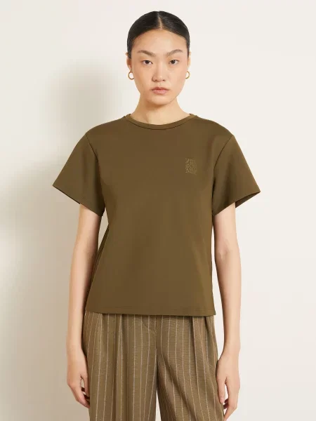 Max Mara Tričko Quagga khaki