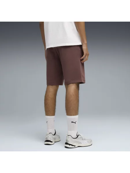 PUMA szorty Essentials z logo No. 1 Odzież S brązowy