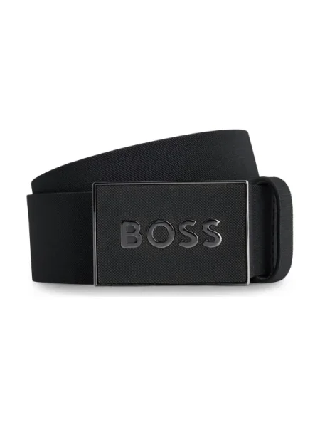 Bőr öv Boss fekete