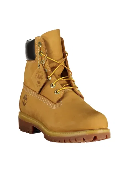 Botki Timberland wodoszczelne skórzane wiązane brązowe