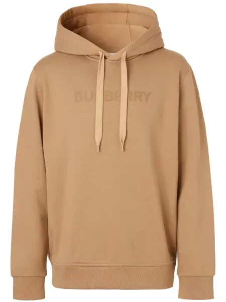 Majica s kapuljačom Burberry s printom s vezicama