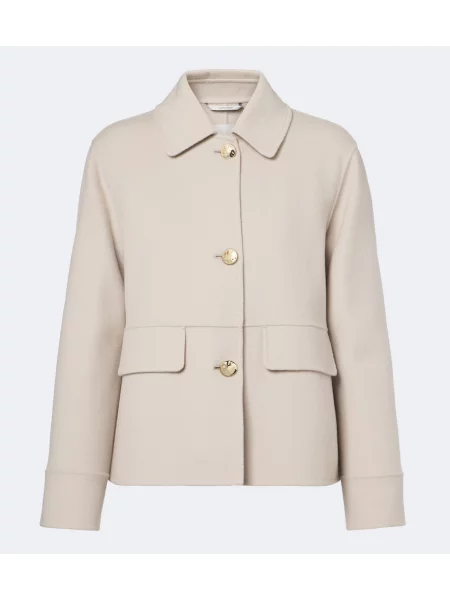 Geacă 's Max Mara de lână bej