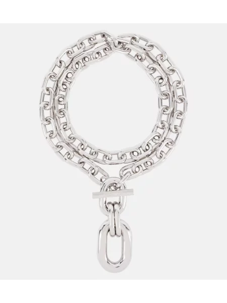 Colier Rabanne argintiu