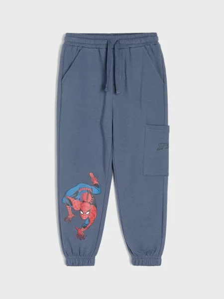 Sinsay kalhoty Jogger Spider-Man indigo