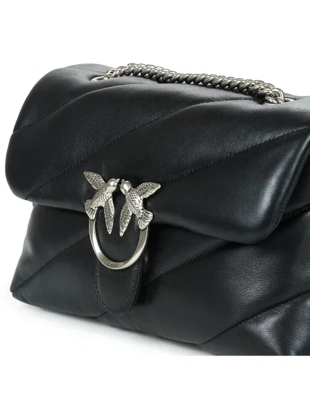 Klasická crossbody kabelka Pinko čierna