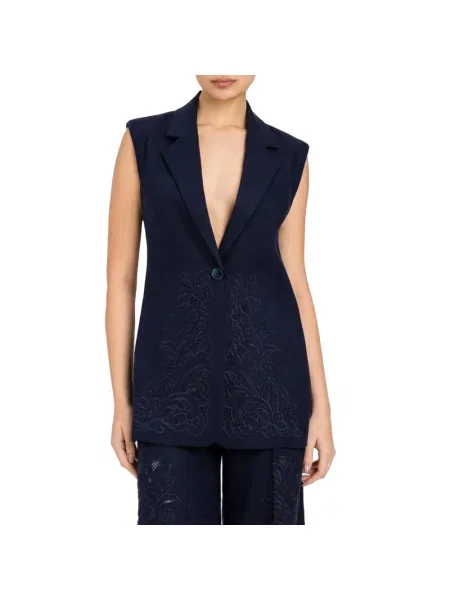 Kamizelka Twinset niebieska