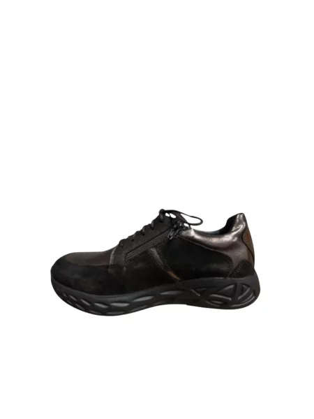 Sneakersy Wolky skórzane brązowe
