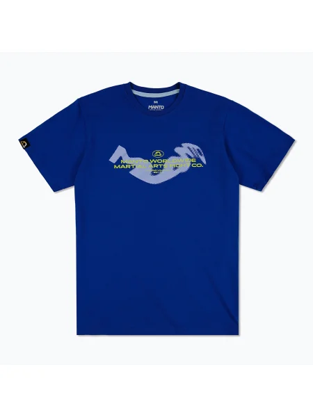 MANTO Halftone póló tengerészkék. Méret: L