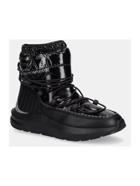 Botki Emporio Armani Ea7 czarne