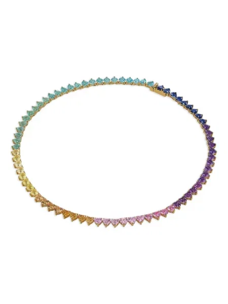 Колие Anabela Chan със сърца виолетово