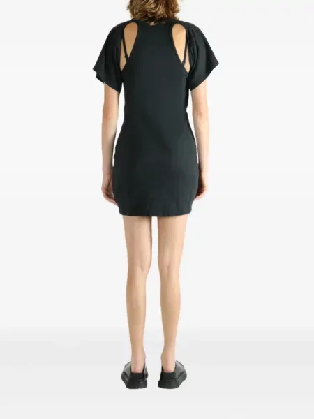 Rochie mini Alexander Wang drapată de costum negru