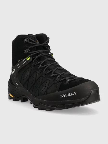 Черевики Salewa Alp Trainer 2 Mid GTX утеплене чорний