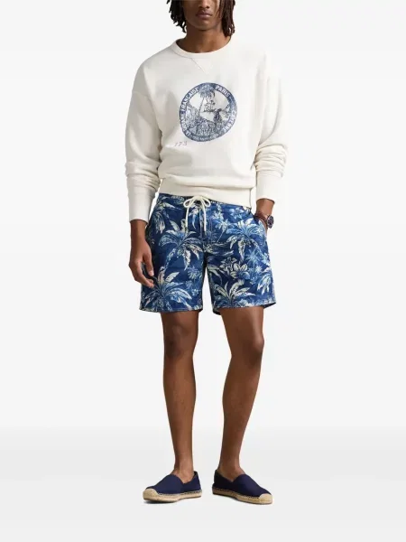 Vlněná zateplená džínová bunda Polo Ralph Lauren s oděrkami modrá