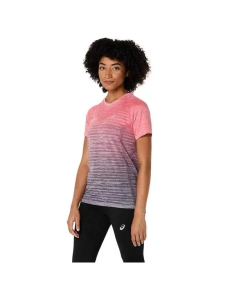 T-shirt Bezszwowy czerwona