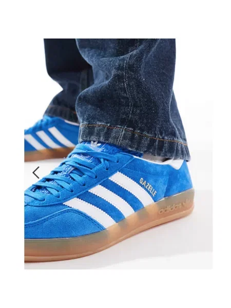 Sneakersy Adidas Originals retro niebieskie