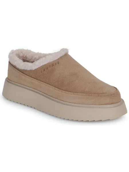 Inuikii velúr papucs Classic Micro bézs