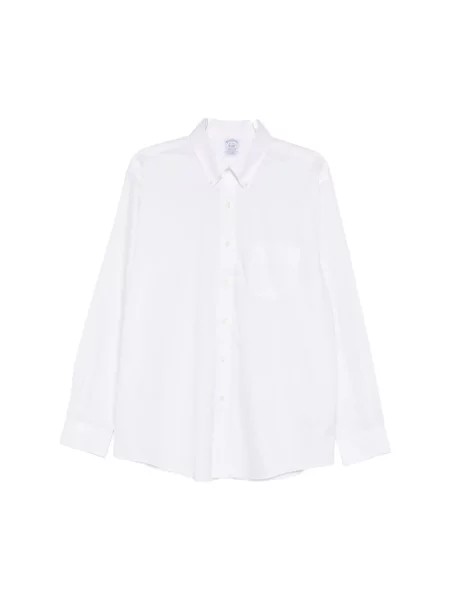 Koszula Brooks Brothers z twillu biała