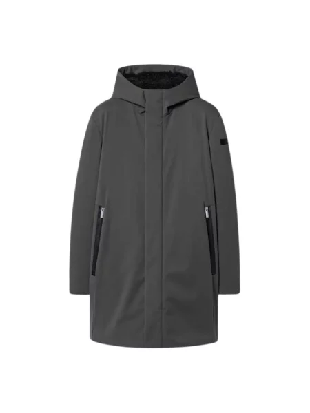 Długa parka Rrd zielona