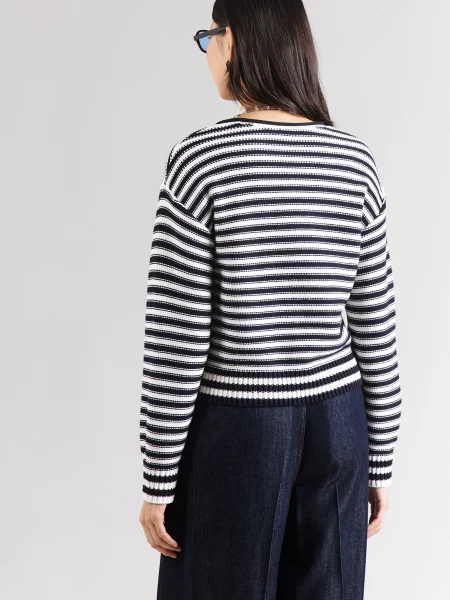 GAP Pulover bleumarin alb