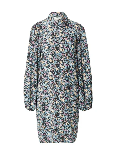 Moves Dolga srajca bež / svetlo modra / roza črna