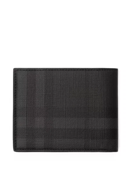 Portofel Burberry în carouri negru