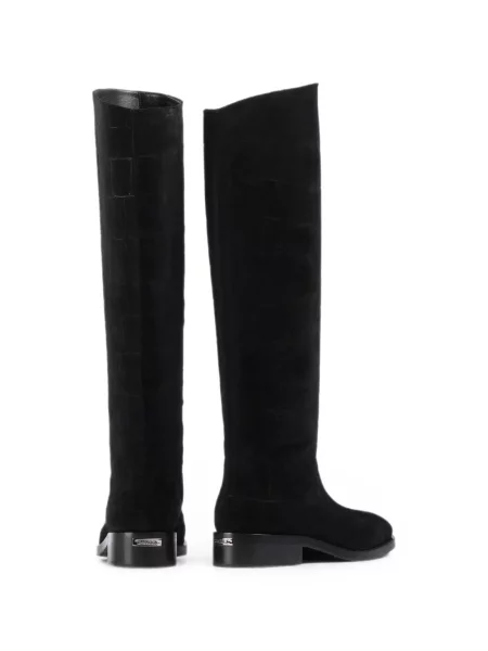 Botine Le Silla din piele de căprioară negru
