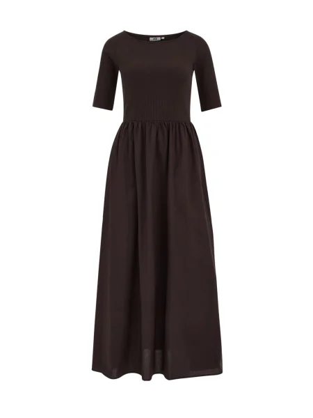 WE Fashion Rochie închis maro