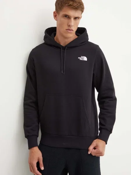 Hanorac cu glugă The North Face cu glugă negru