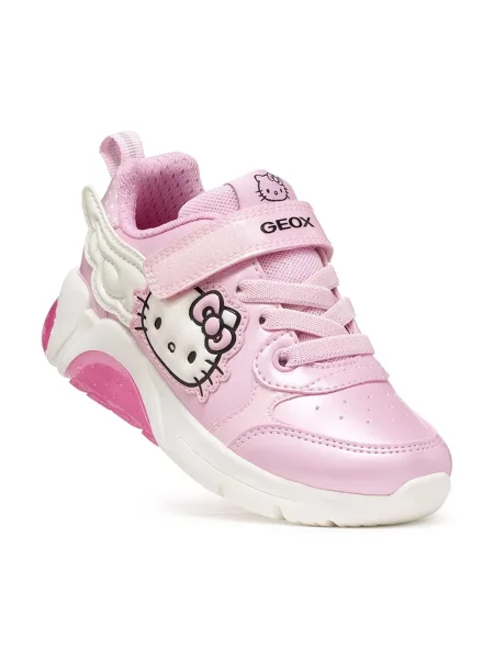 Geox FADINLIGHT Hello Kitty маратонки за деца розово