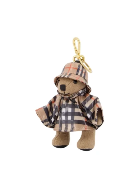 Płaszcz przeciwdeszczowy Burberry wełniany beżowy