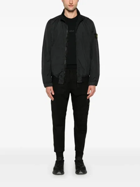 Geacă Stone Island cu strasuri negru